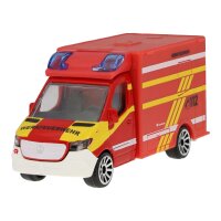 Mercedes-Benz Sprinter Feuerwehr rot, Majorette, 7,62 cm...
