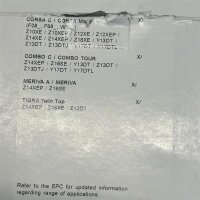 Original GM Opel Corsa C Meriva Tigra Bremsenkit Satz Scheiben Beläge1672079480