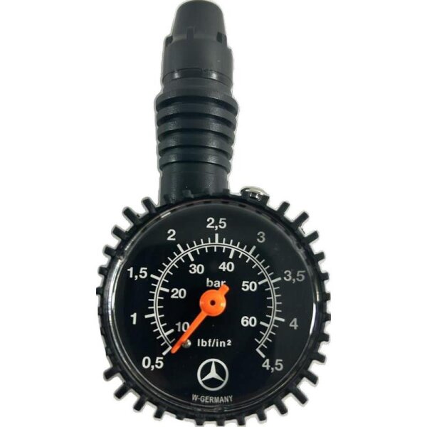 Mercedes-Benz Reifenluftdruckprüfer schwarz Luftdruckpruefe Luftdruck