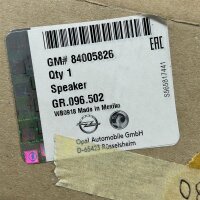 Original Opel Insignia B 2 Wege Lautsprecher Ampera Tür vorn YR00312780 84501693
