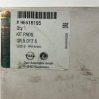 Opel Bremsbelag Satz Bremsbacken Zafira C Astra J Insignia A