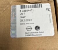 Original Opel Vivaro A Kasten X83 Renault Traffic Heckleuchte links 93854431