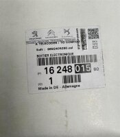 Original  Opel Vivaro Zafira Citroen Steuereinheit Steuergerät 1624801580