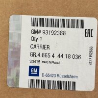 Opel Bremssattelhalter Nissan Trafic Vivaro Primstar 3 95599684