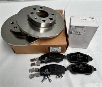 Original Opel Corsa C Bremsscheibensatz Bremsklötze Bremsenkit 93182589