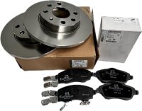 Original Opel Corsa C Bremsscheibensatz Bremsklötze Bremsenkit 93182589