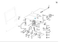 Mercedes-Benz G- Klasse W463 Türschloss hinten rechts