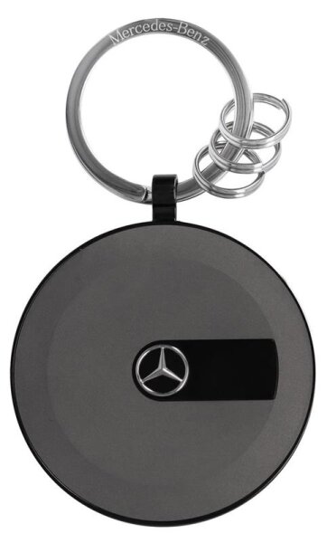 Mercedes-Benz Schlüsselanhänger G-Klasse Ersatzradkasten Edelstahl PVD