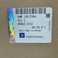 Opel Opel Insignia B (ab ca. 2017) Bremsscheiben vorne