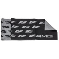 Mercedes-Benz AMG Strickschal Unisex schwarz Baumwolle Merinowolle Polyamid
