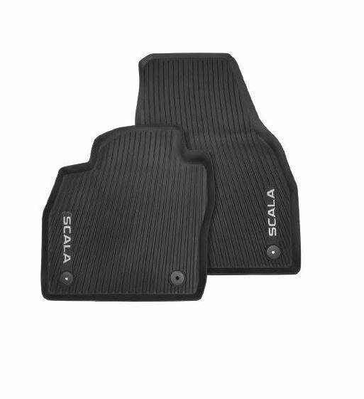 Skoda Scala Gummifußmatten, 4-teilig
