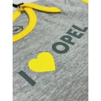 Original Opel Baby Body I Love OPEL Größe 50-56 Grau Gelb OC11383-50/56