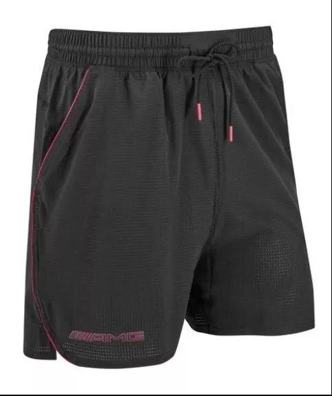 Mercedes-Benz AMG Sporthose Herren schwarz / rot  M B66959537