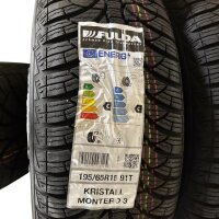 4x Winterkomplettrad Crossland X Fulda 195/65R15 91T 1682513280 ET20 6,5Jx15