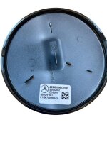 Mercedes-Benz  Mercedes Stern Dark Chrom Grundplatte in...