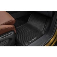 Skoada Allwetterfußmatten-Set Kodiaq II Aussteller