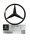 Mercedes-Benz Dark Chrom Mercedes-Stern Emblem für C-Klasse 206