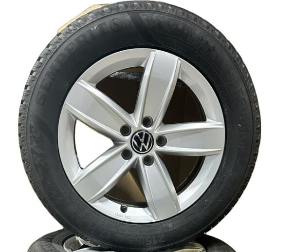 4x Original WV Volkswagen Tiguan 18-23 17 Felge Alu KBA49906 6,5J ET38 5NA071497
