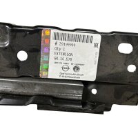 Original Opel Insignia B Obere Kühlergrill-Verlängerung Fahrerseite 39199900