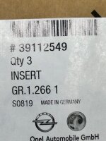 Opel Crossland Linke Kühlerblende Zierleiste