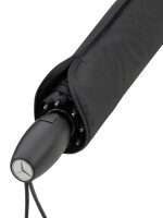 Mercedes-Benz Taschenschirm schwarz, Stahl / Polyester