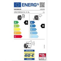 1x Sommerreifen Michelin E Primacy 195/55 R16 91H XL EV DOT 1625