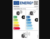 1x Sommerreifen Michelin E Primacy 195/55 R16 91H XL EV DOT 1625