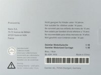 Mercedes-Benz Daimler Motorkutsche (1886) blau Norev 1:18  Oldtimer