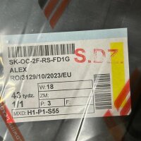 Skoda Frontansatz vorne Maxton Splitter Oktavia 2 RS 05-08 SK-OC-2-RS-FD1G