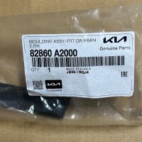 Original GeniusParts Kia Zierleiste Schwarz Tür vorn unten 82860A2000 KA35786337