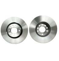 2X Original Opel Astra H Corsa D Meriva Bremsscheibensatz vorne 95526651