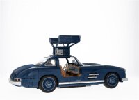 Mercedes-Benz Mattel Hot Wheels 300 SL W 198 HWW25 1:12 Bauset 1600 Teile blau