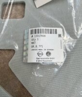 Opel Zafira C Heizmatte Sitzheizung Vorderrücken