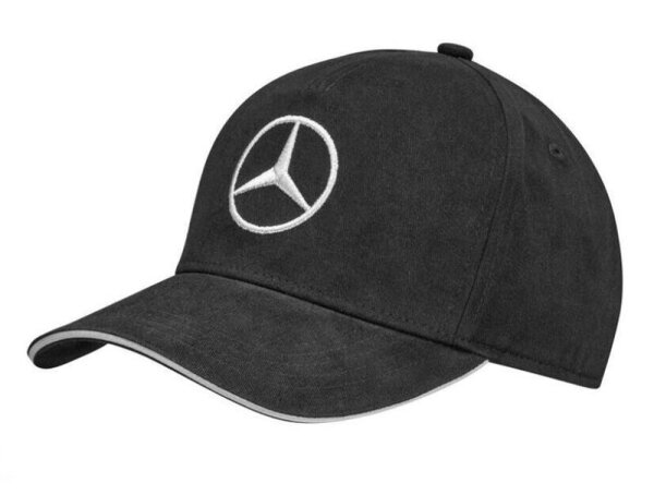 Mercedes-Benz Cap schwarz 100% Baumwolle ohne Verpackung