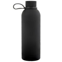 Peugeot Isothermische Flasche mit Logo in Schwarz