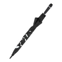 Peugeot Brand Regenschirm PGERADER mit Logo Schwarz