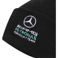 Mercedes-Benz Strickmütze Mercedes-AMG F1 schwarz Polyacryl