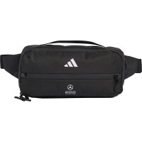 Mercedes-Benz Bauchtasche AMG F1 schwarz, Polyester (recycelt), adidas
