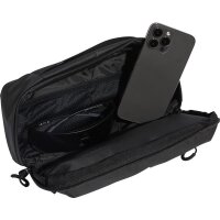 Mercedes-Benz Bauchtasche AMG F1 schwarz, Polyester (recycelt), adidas