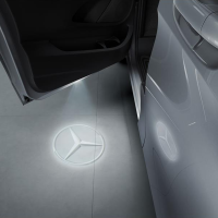 Mercedes-Benz LED Logoprojektor mit Mercedes Stern