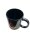 Mitsubishi Tasse schwarz Porzellan