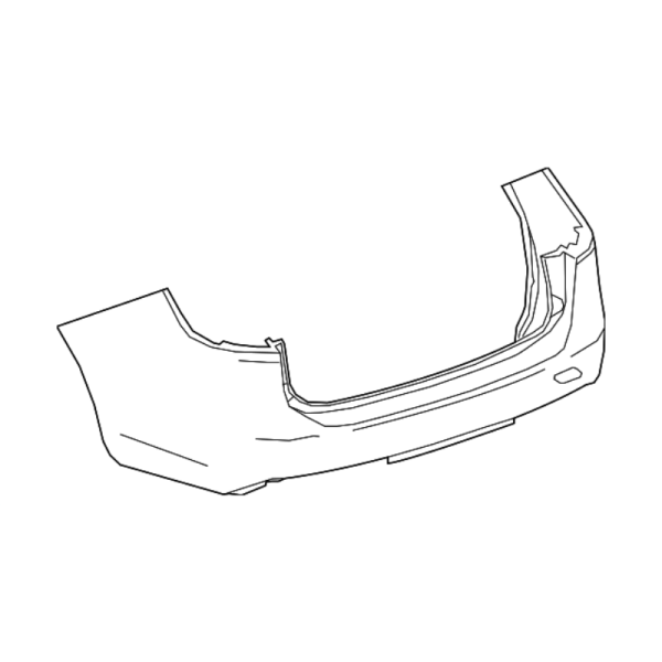 Opel Insignia B SportsTourer Stoßstange hinten Stoßfänger