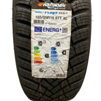 1x Winterreifen Hankook Winter i*cept RS3 W462 185/55 R16 87T SBL XL DOT1824