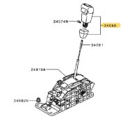 Mitsubishi L200 Wählhebelknauf Schaltknauf