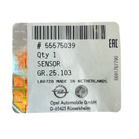 Sensor Abgastemperatur für OPEL INSIGNIA 55575039