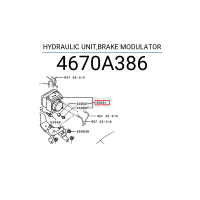 Mitsubishi ABS-Hydraulikeinheit / ABS-Block / Modulator...