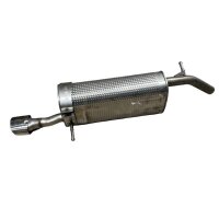 Citroën Peugeot Endschalldämpfer Auspuff vorne...