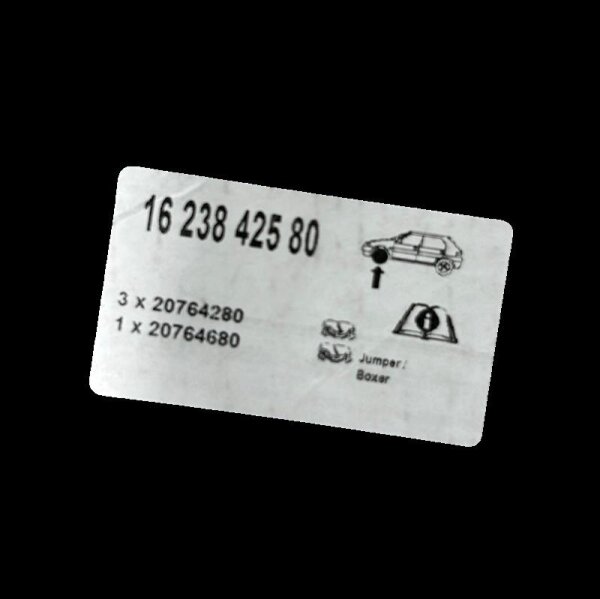 Original PSA Peugeot Citroën Bremsbeläge vorne 1623842580