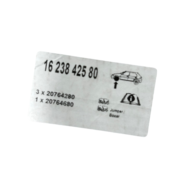 Original PSA Peugeot Citroën Bremsbeläge vorne 1623842580