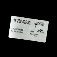 Original PSA Peugeot Citroën Bremsbeläge vorne...